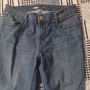 Old Navy Women's Straight Leg Blue Jeans